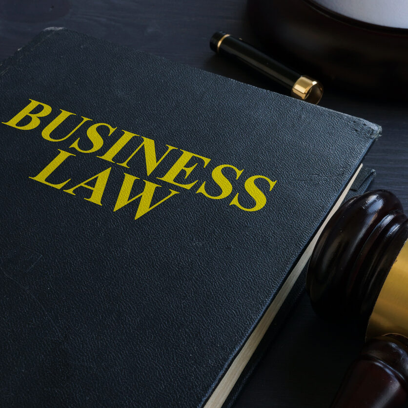 business law book cover